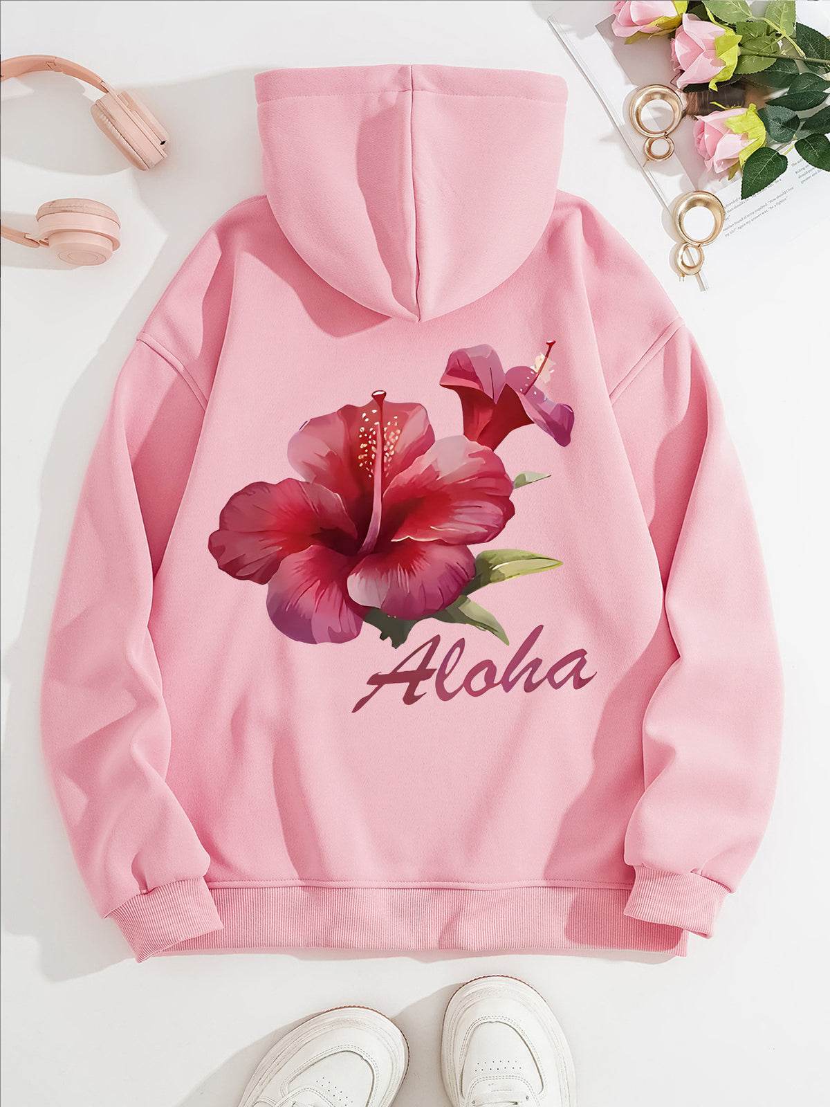 Aloha Flower Hoodie