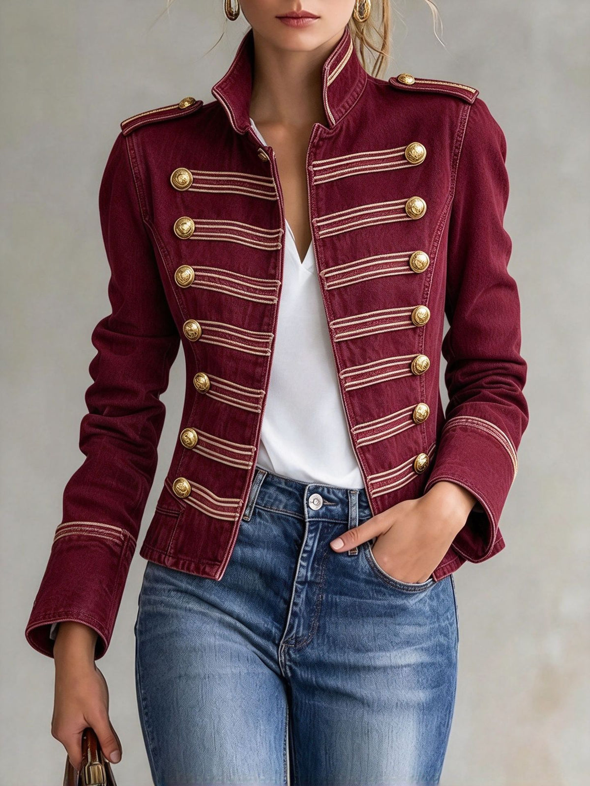 Vintage Casual Short Jacket