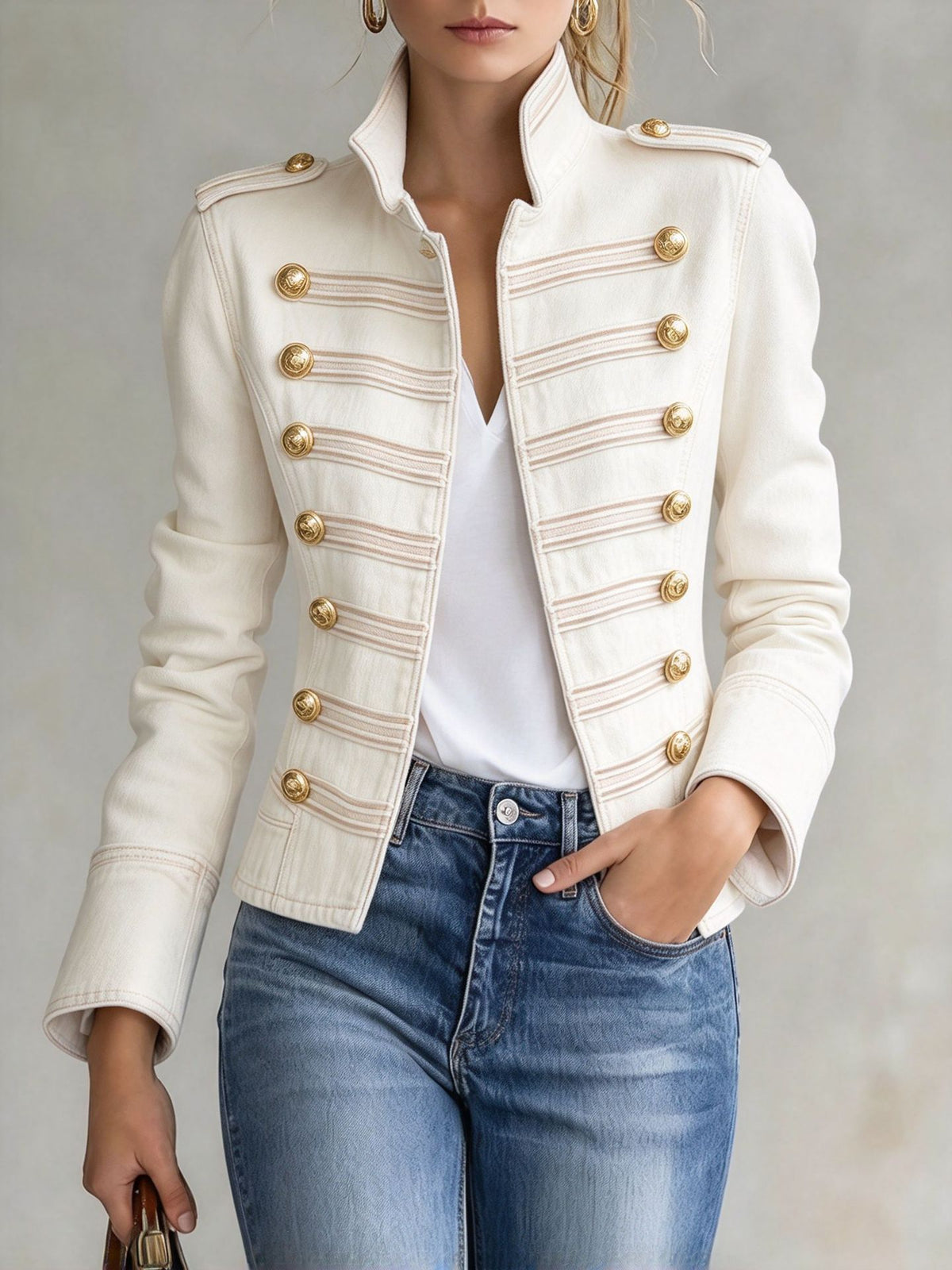 Vintage Casual Short Jacket
