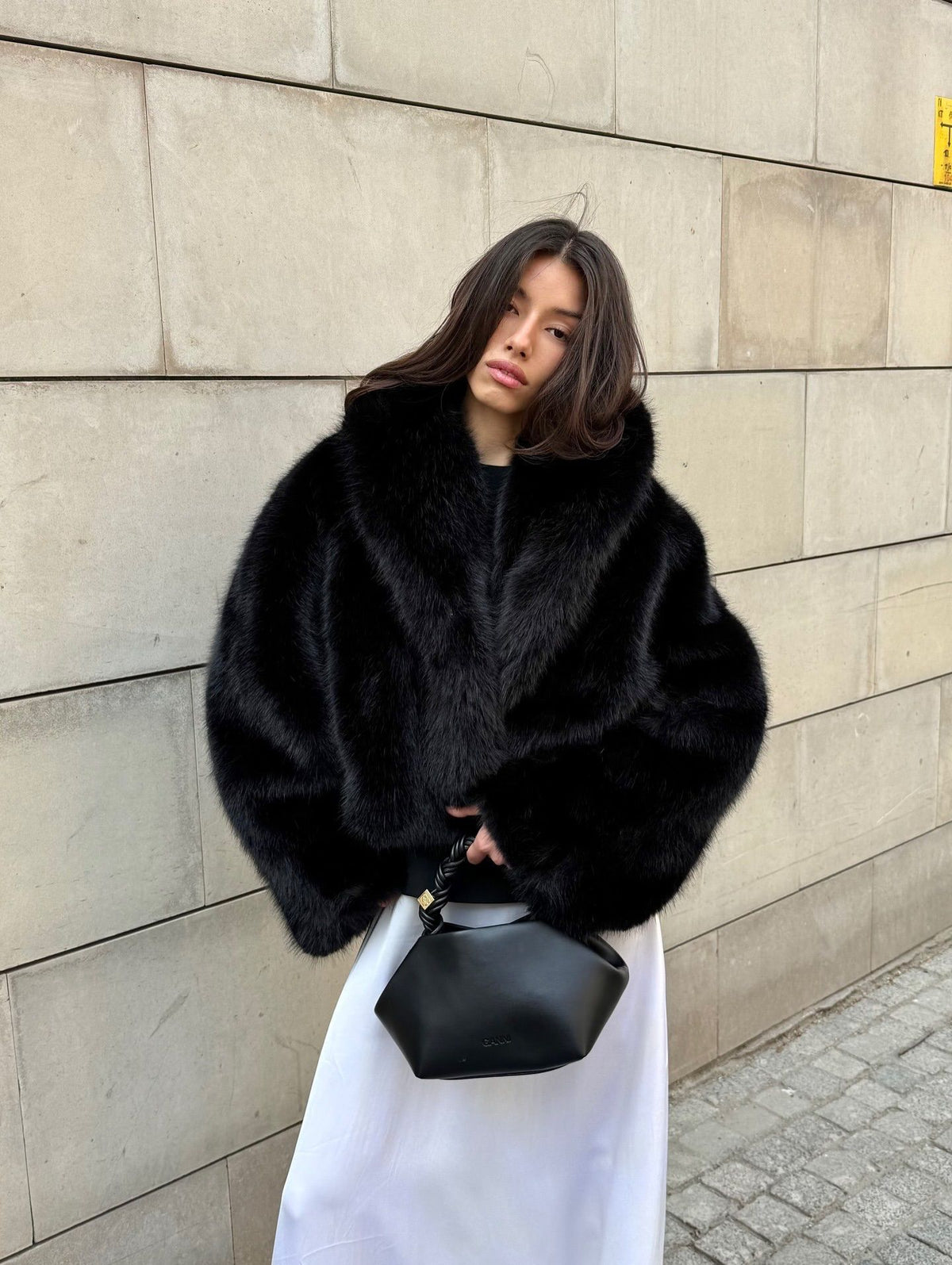 Women'S Short Plush Coat
