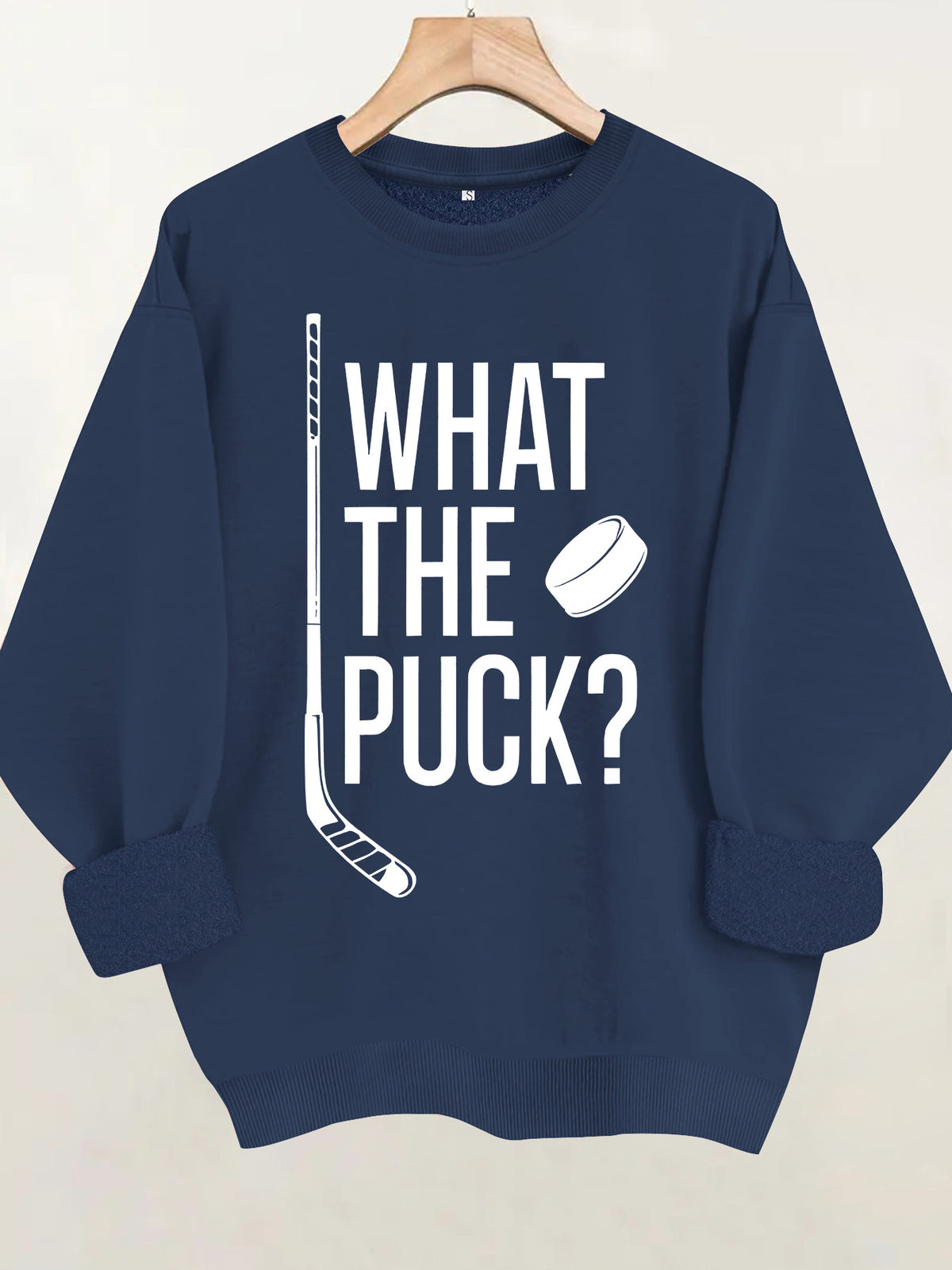 Long sleeved fleece hoodie