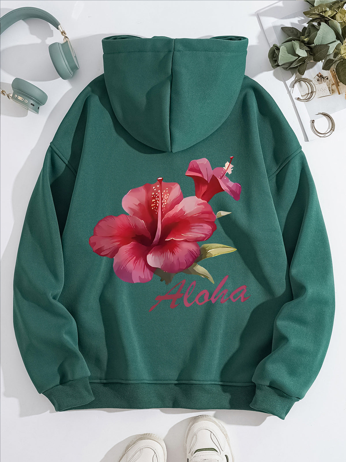 Aloha Flower Hoodie