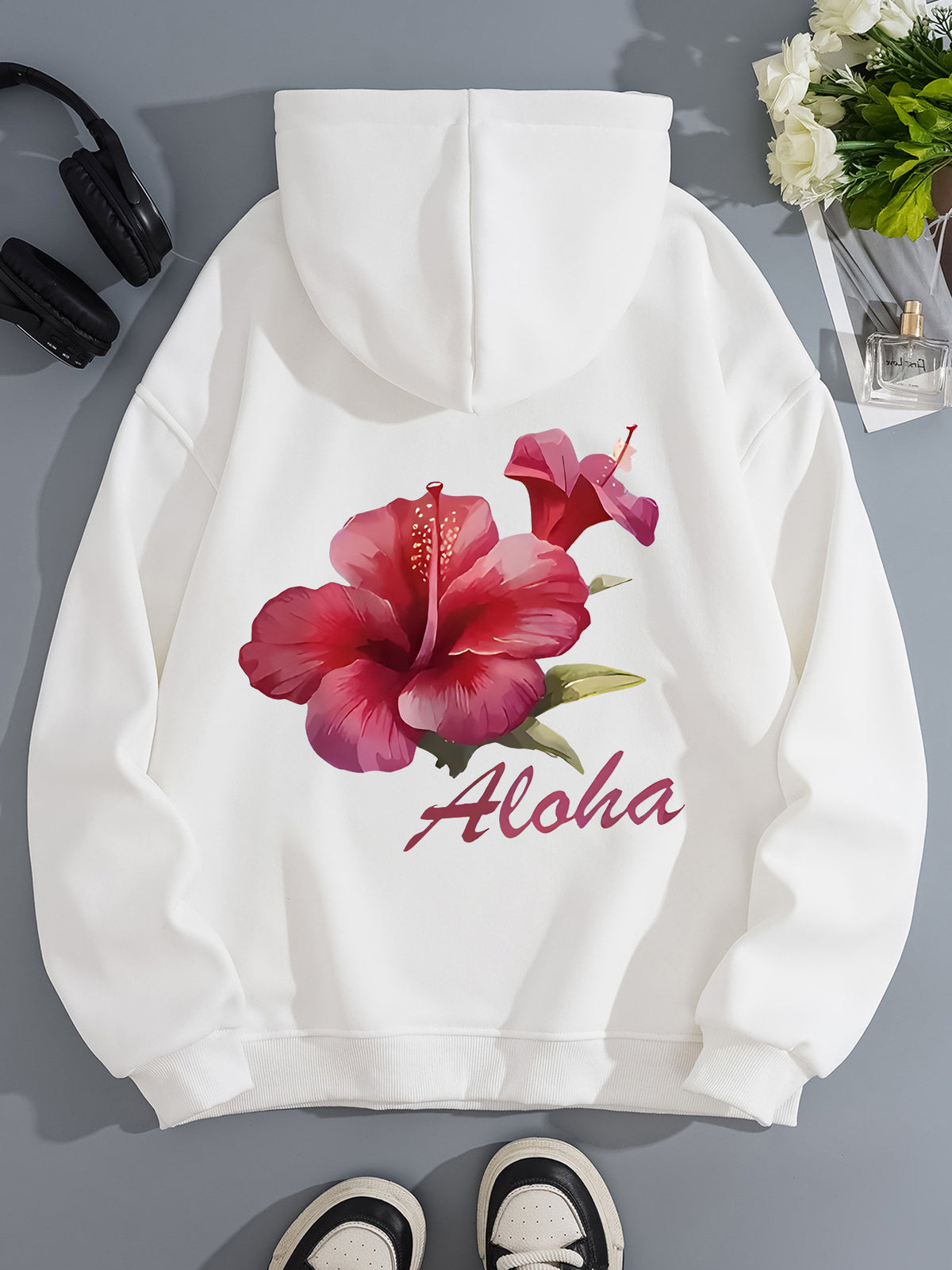 Aloha Flower Hoodie