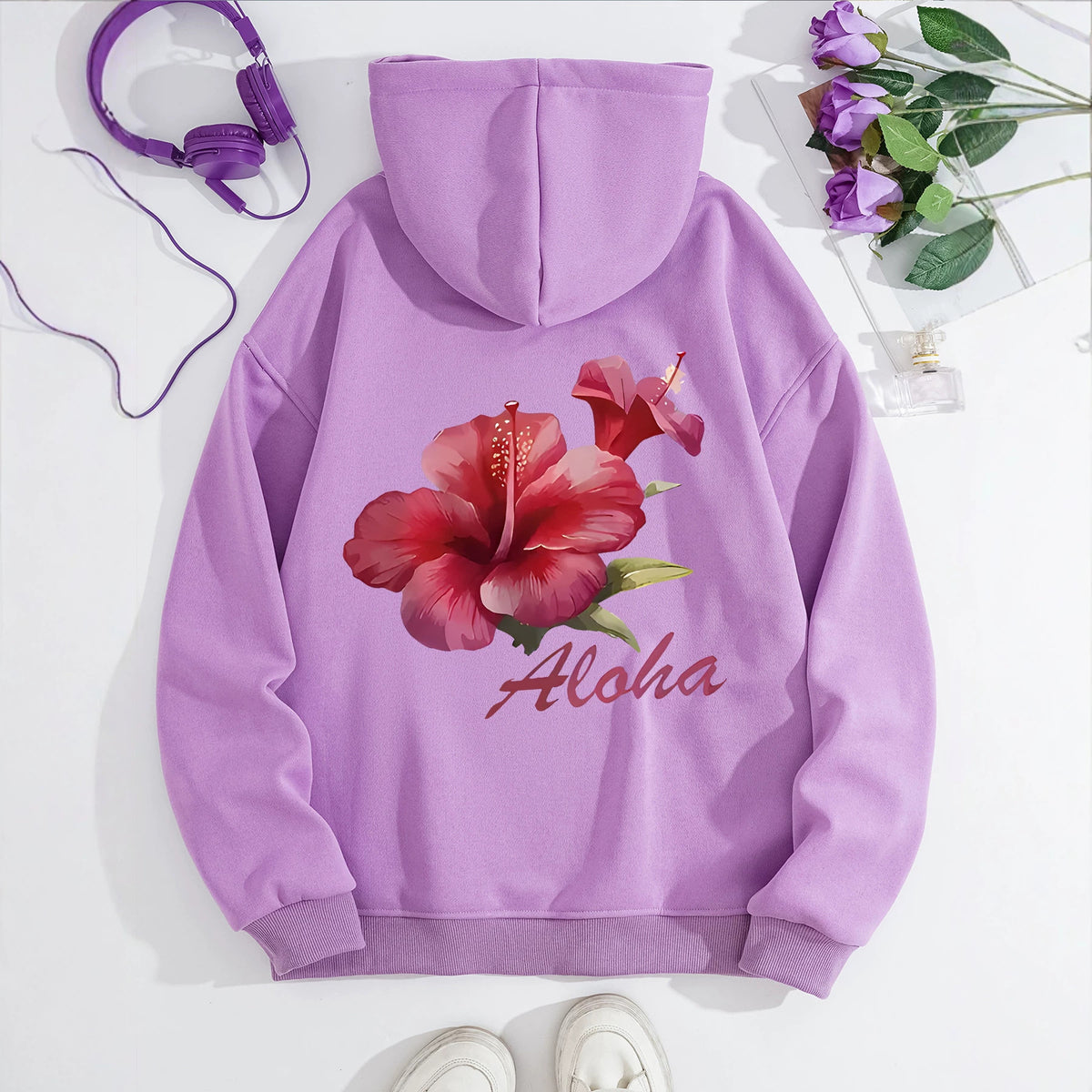 Aloha Flower Hoodie