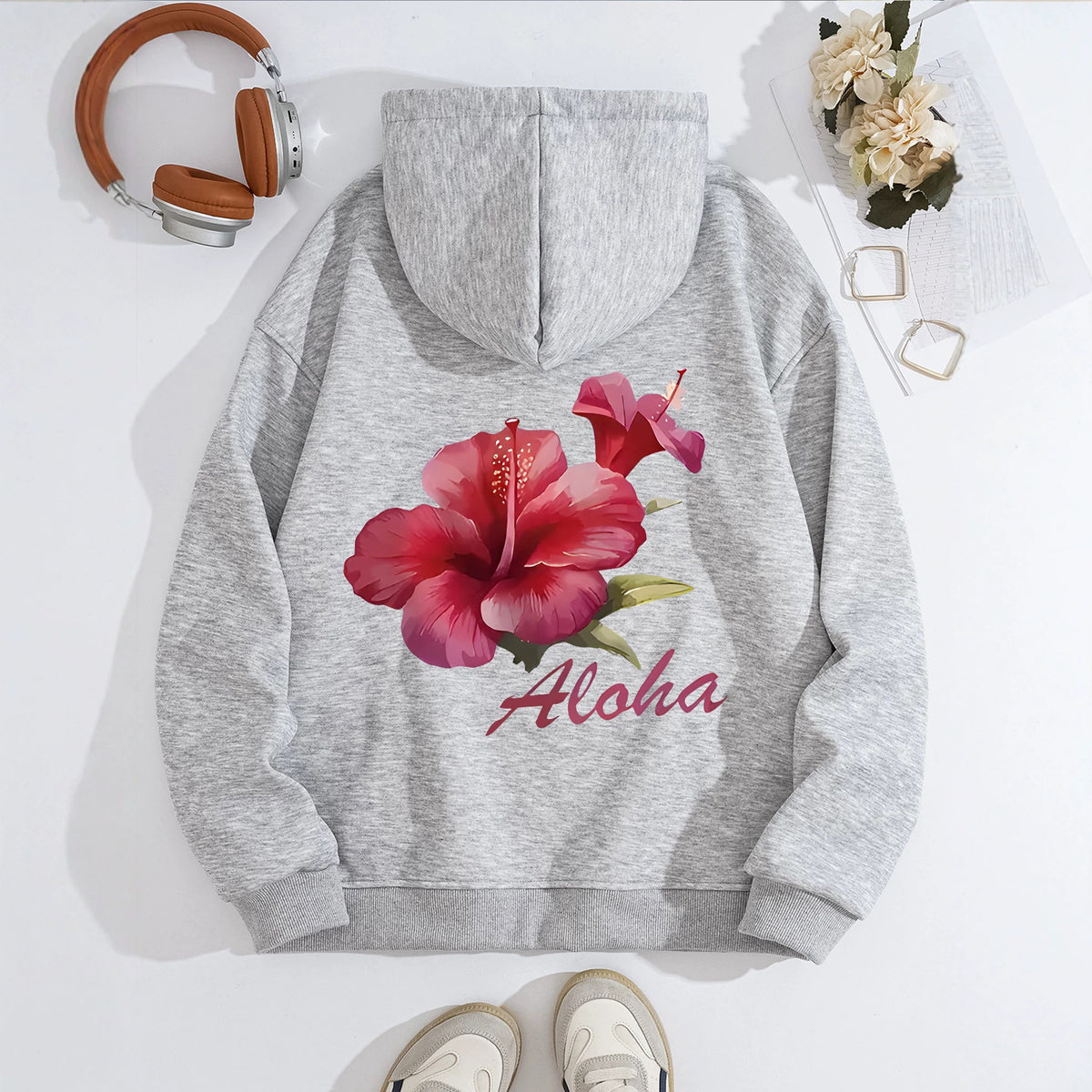 Aloha Flower Hoodie