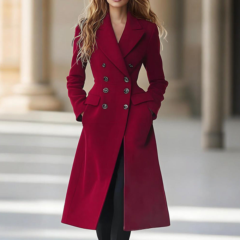 Women'S Double-Sided Tweed Coat