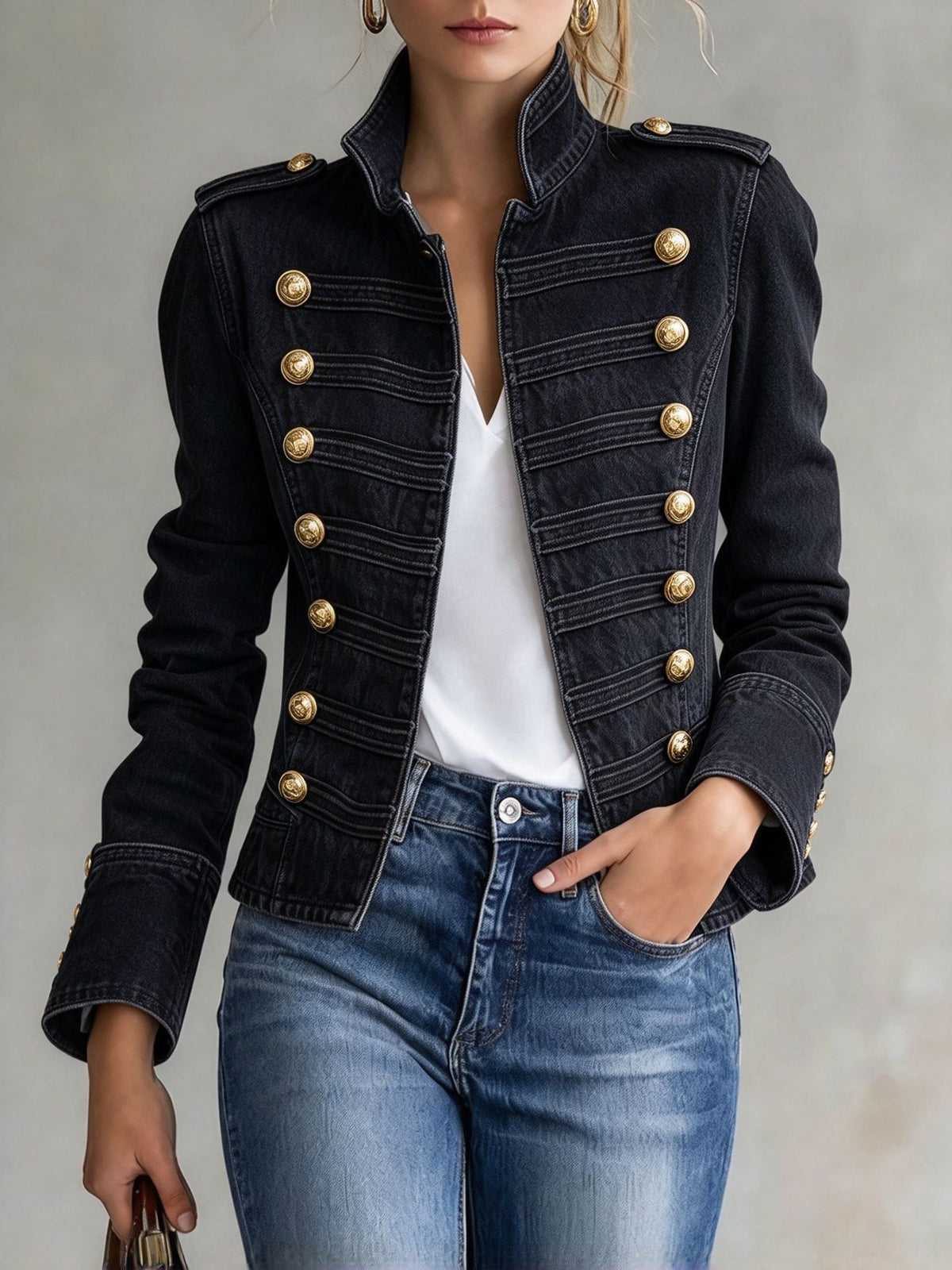 Vintage Casual Short Jacket