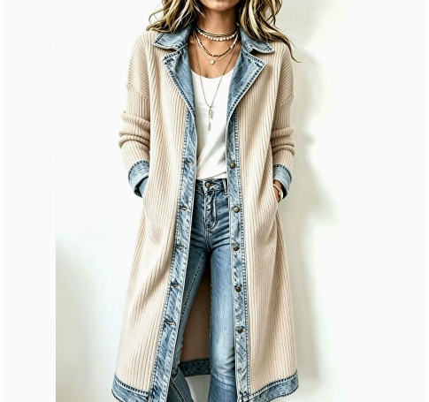 Elegant Slim Long Sleeve Coat