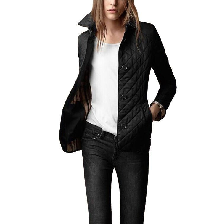 Women'S Lapel Single-Breasted Coat