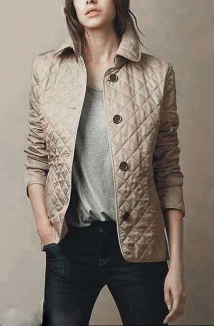 Women'S Lapel Single-Breasted Coat