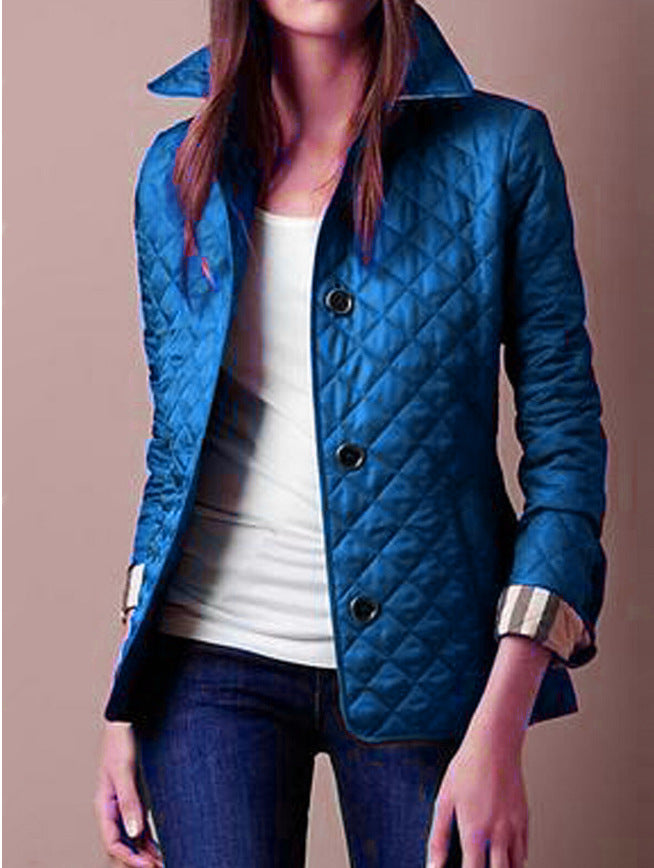 Women'S Lapel Single-Breasted Coat