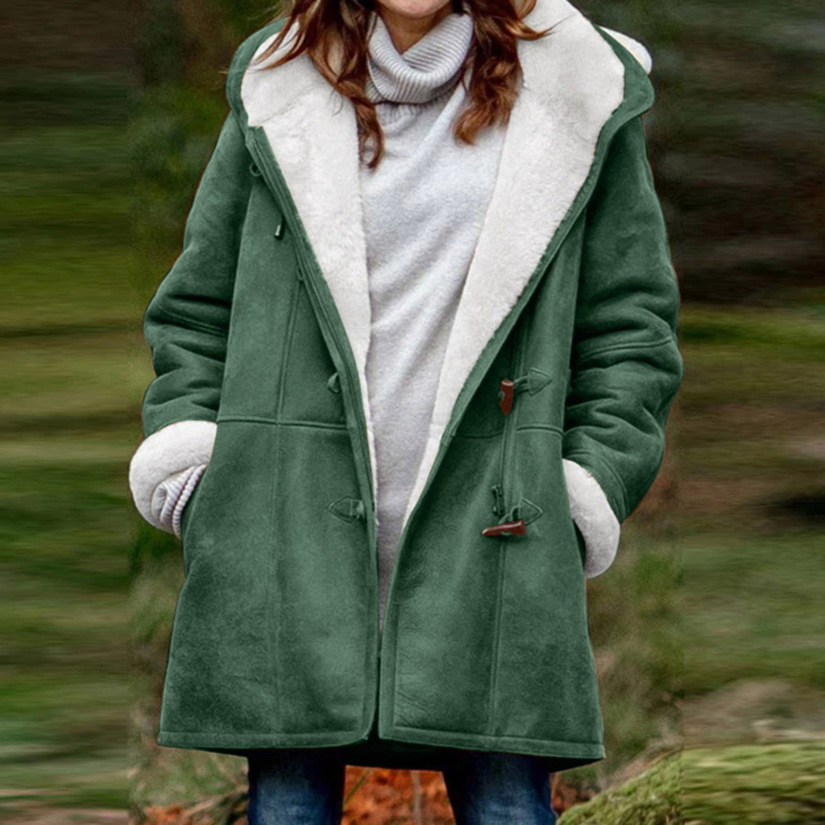 Women'S Horn Coat